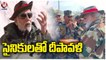 PM Modi Celebrates Diwali With Indian Army Soldiers In Kargil _ V6 News