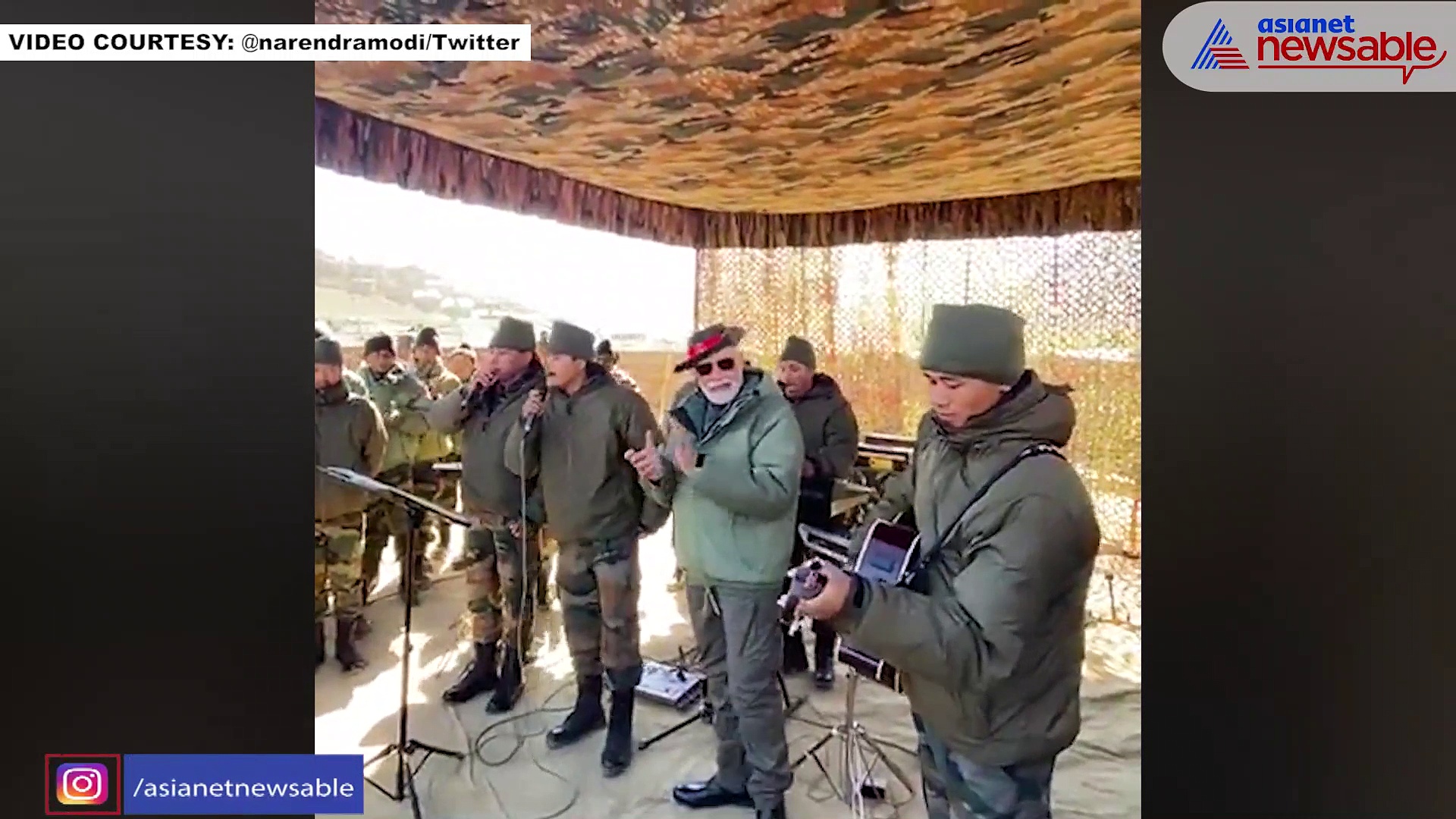 Diwali 2022: PM Modi joins special sing-along with Army Jawans at Kargil