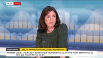 Le journaliste Marc Fauvelle interrompu en plein direct par une alarme incendie pendant son émission sur Franceinfo - Regardez