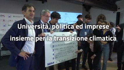 Download Video: Universita', politica ed imprese insieme per la transizione climatica