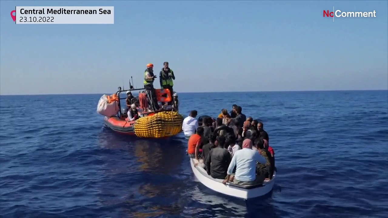 Ocean Viking rescues 38 people in the Mediterra...