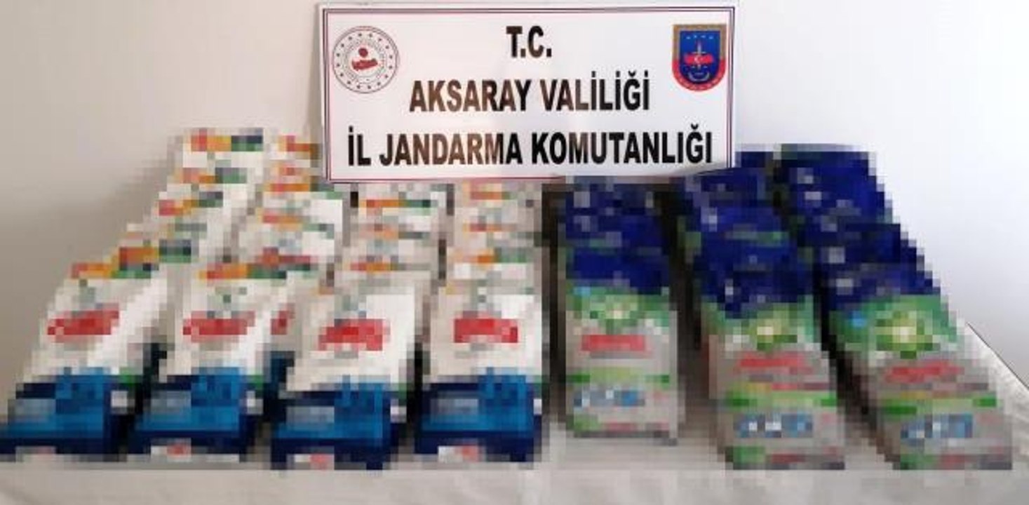Aksaray haber! Aksaray jandarmadan "sahte deterjan" operasyonu