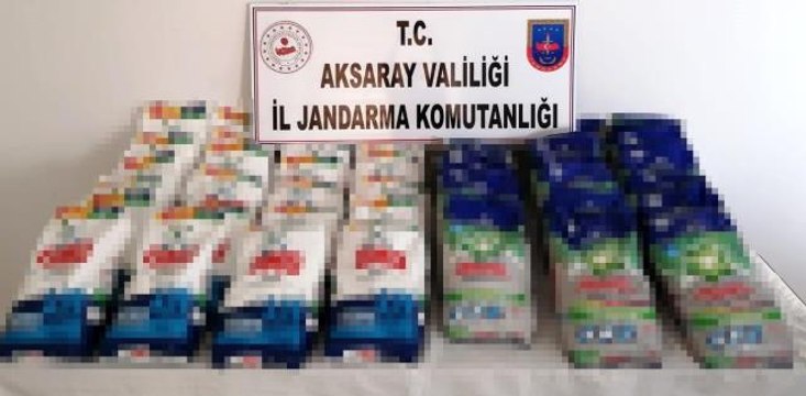 Aksaray haber! Aksaray jandarmadan sahte deterjan operasyonu