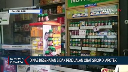 Dinkes Bangli Sidak Penjualan Sirup Di Apotek