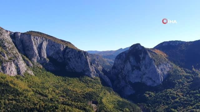 Kastamonu gündem: Küre Dağları'nda sonbahar manzarası: Renk cümbüşü ile hayran bırakıyor