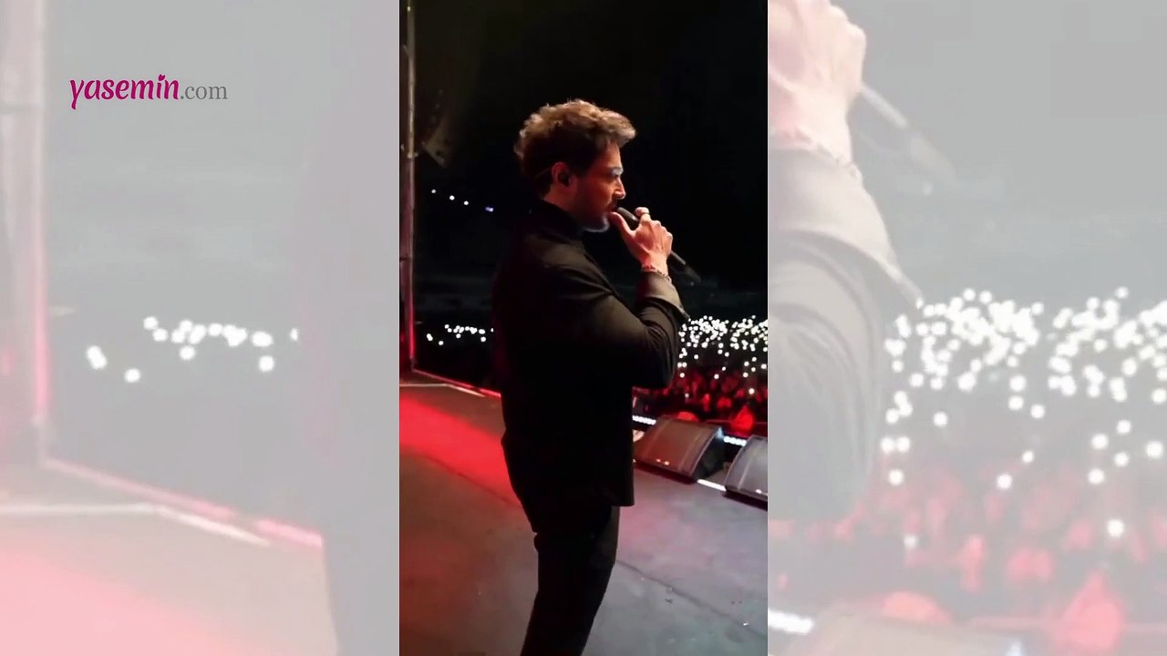 Murat Boz'un konserinden benzersiz görüntüler! Sevilen parçasına herkes eşlik etti