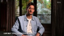 Extrait de Sept à Huit sur TF1. Pierre Niney répond aux questions d'Audrey Crespo-Mara