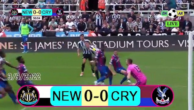 Newcastle 0-0 Crystal Palace/ كريستال بالاس0- 0نيوكاسل / English Premier League 2022 / 2023 الدوري الإنجليزي الممتاز