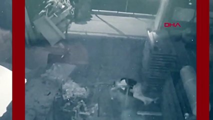 İşyerine çatıdan girmeye girmeye çalışıyordu! Beton zemine düştü