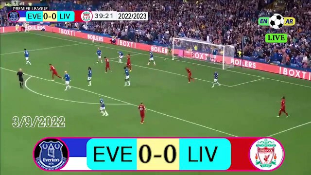 Everton 0-0 Liverpool / ليفربول0- 0إيفرتون / English Premier League 2022 / 2023 الدوري الإنجليزي الممتاز