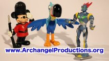 Mickey Mouse, Reboot & Fruit Loops Vinyl Characters
