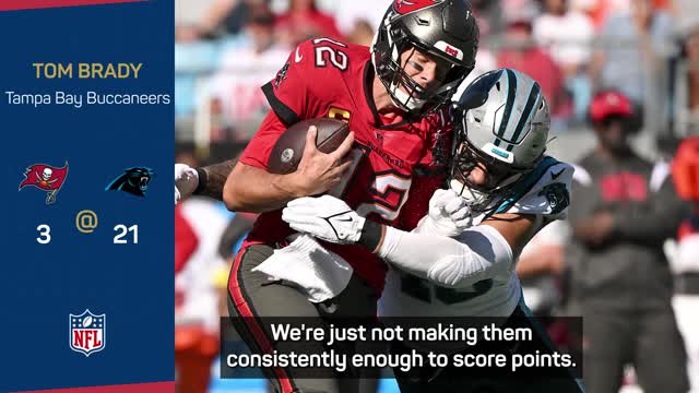 We've got to figure it out - Brady as Bucs slump continues