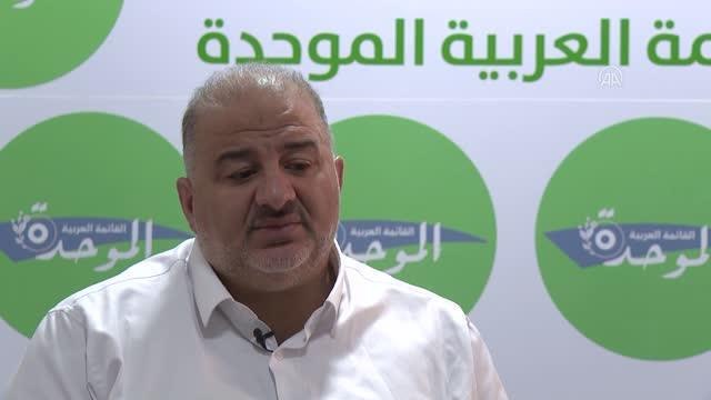 KUFR KANNA - İsrail'de koalisyon ortağı Abbas: Arap seçmen başbakanın kimliğini belirleyebilir (2)