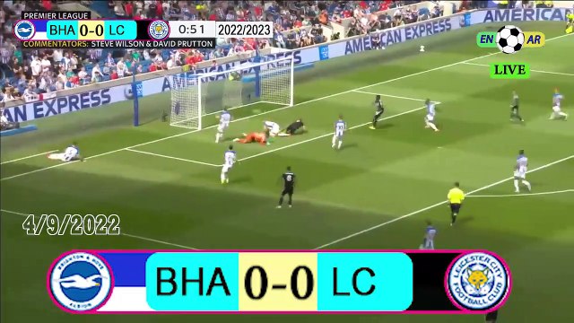 Brighton 5-2 Leicester /ليسترسيتي2- 5برايتون / English Premier League 2022 / 2023 الدوري الإنجليزي الممتاز