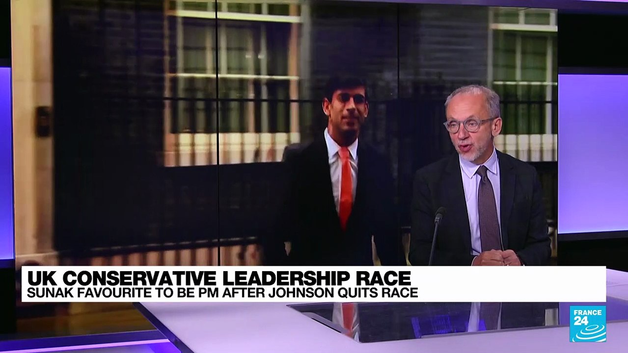 UK ex-chancellor Rishi Sunak bids to become next prime minister