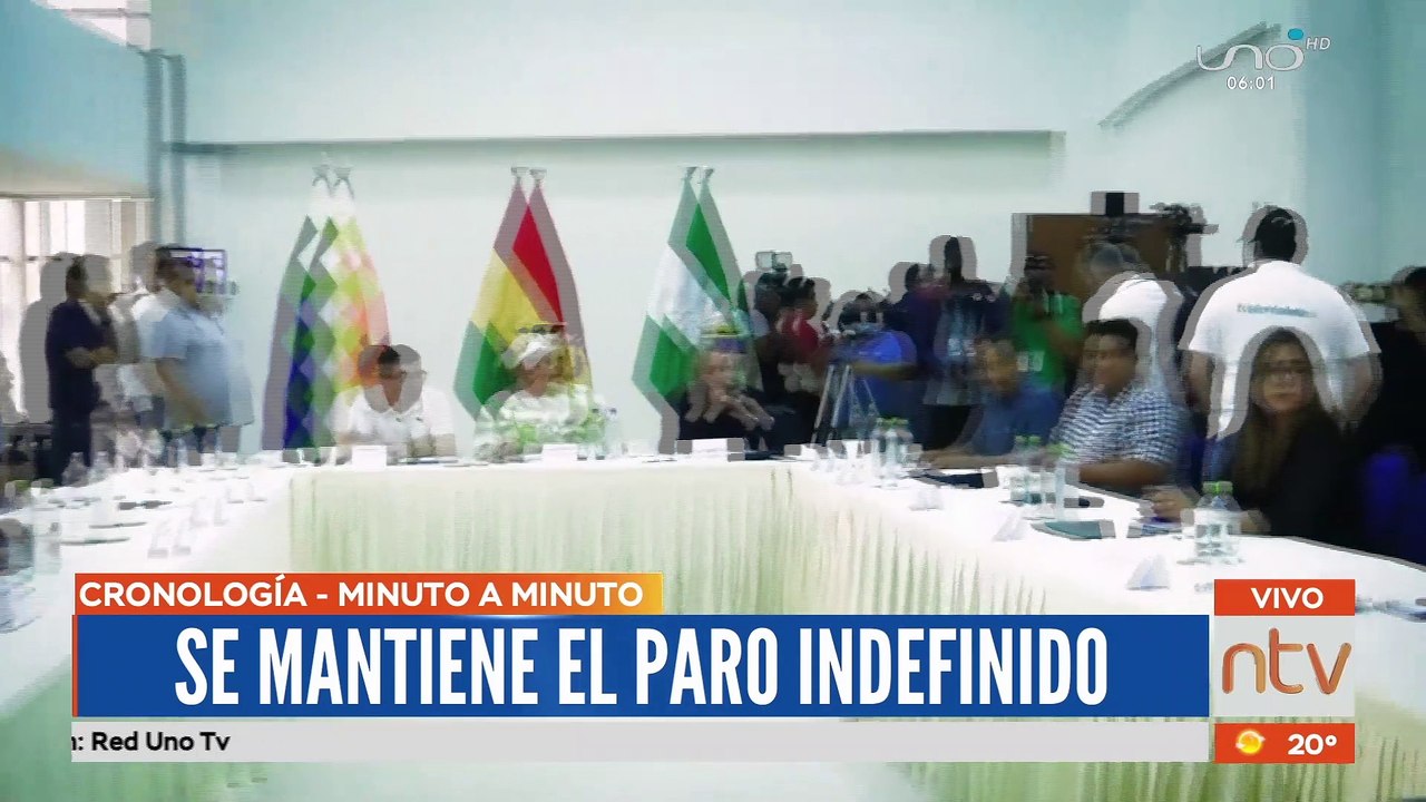 Santa Cruz inicia 3er día de paro indefinido por el censo 2023