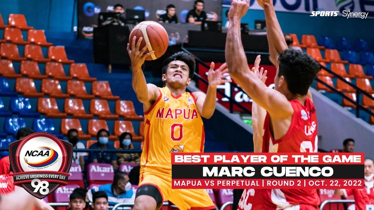 NCAA Season 98 | Best Player: Marc Cuenco (Mapua vs EAC) | Men's Basketball Tournament Round 2