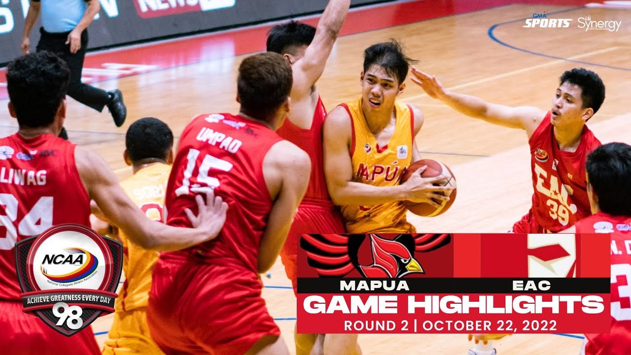 NCAA Season 98 | Game Highlights: Mapua vs EAC | Men's Basketball Tournament Round 2