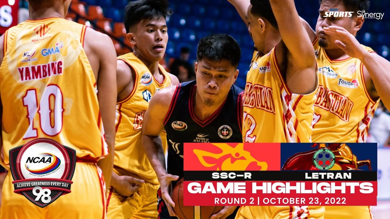 NCAA Season 98 | Game Highlights: Letran vs SSC-R | Men's Basketball Tournament Round 2