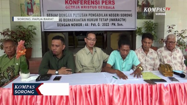 Lahan Gereja Kristus Gembala dan Sekolah Yayasan Bukit Tabor Sorong Bukan Tanah Sengketa