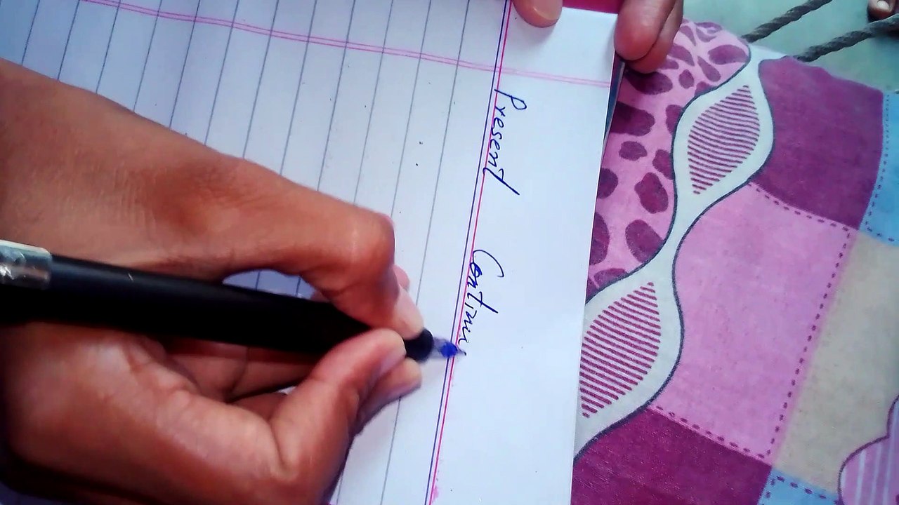 Present Continuous Tense