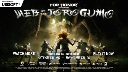 For Honor Official Web of Jorogumo Halloween Event Trailer