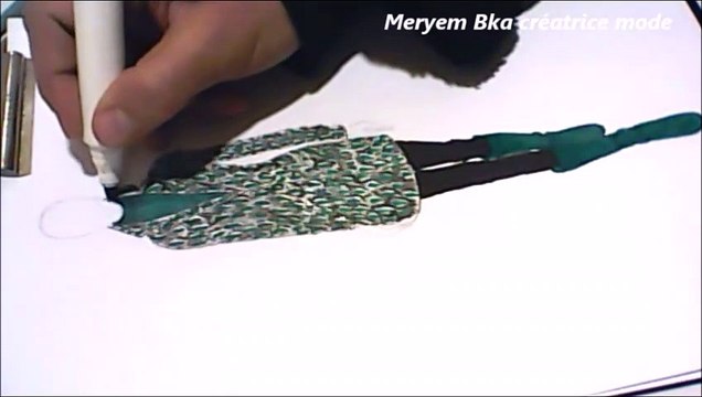 dessin veste et pantalon femme étape par étape/ dessin vêtements femme/ Dessin d'illustration de mode