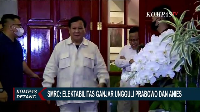 Survei Capres 2024, SMRC: Elektabilitas Ganjar Ungguli Prabowo dan Anies