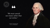George Washington Life Quotes To Inspire Success, Freedom and Happiness  ― Famous Quotes