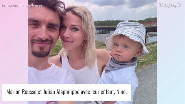 Mon petit clown d'amour : Marion Rousse gaga des photos son fils Nino, Julian Alaphilippe très touchant