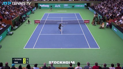 Stockholm - Rune sacré face à Tsitsipas