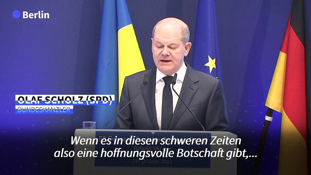 Scholz: 'Putins Krieg hat uns zusammengeschweißt'
