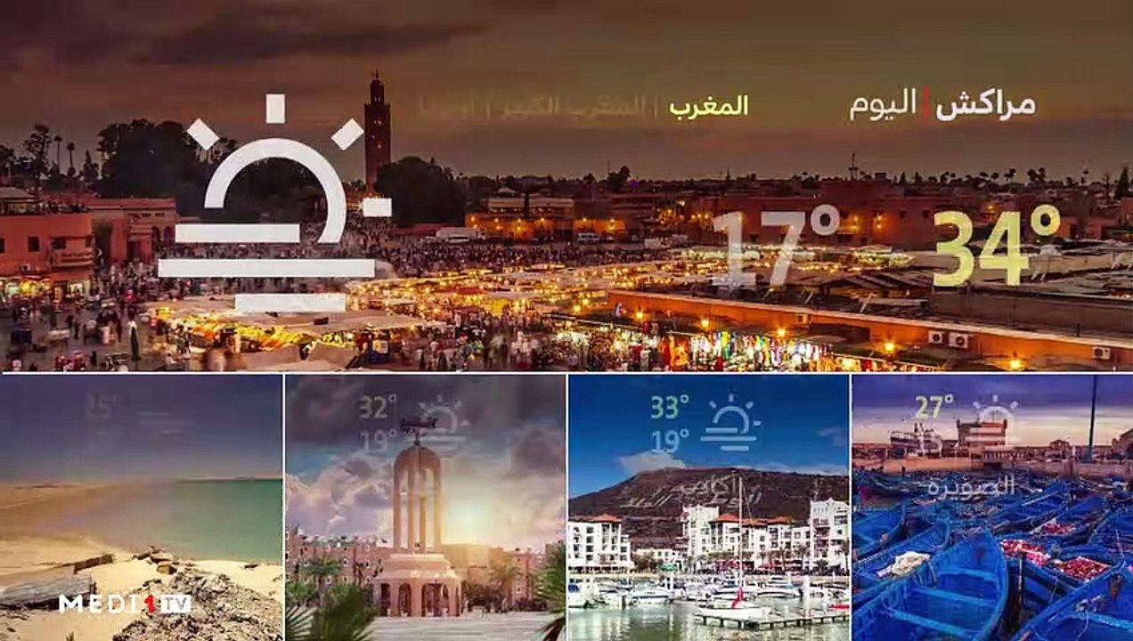 النشرة الجوية - 24/10/2022