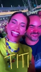 La reacción de Pamela Sued al ver a Tokischa en concierto Bad Bunny