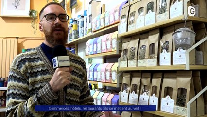 Reportage - Commerces, hôtels, restaurants : ils se mettent au vert !