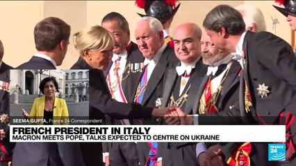 Seema Gupta provides an update on the meeting between Macron and Pope Francis