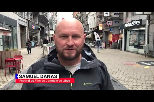 Pose de nouvelles plaques de stars rue Pont d’Avroy à l’occasion du Festival du Film de Comédie de Liège