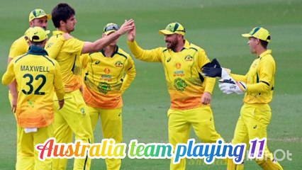 AUS V'S SL Playing 11  T20 World Cup 2022