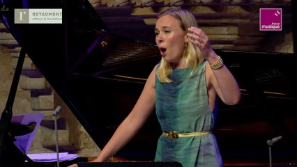 Récital de la soprano Elsa Dreisig au Festival de Royaumont 2022