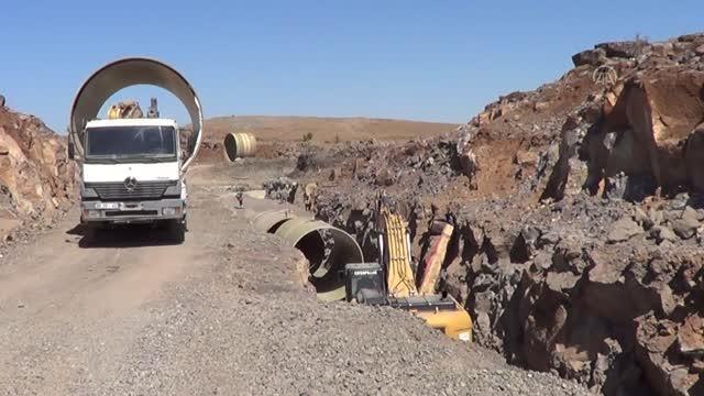 GAZİANTEP - Amik Ovası'nı suya doyuracak projede çalışmalar sürüyor