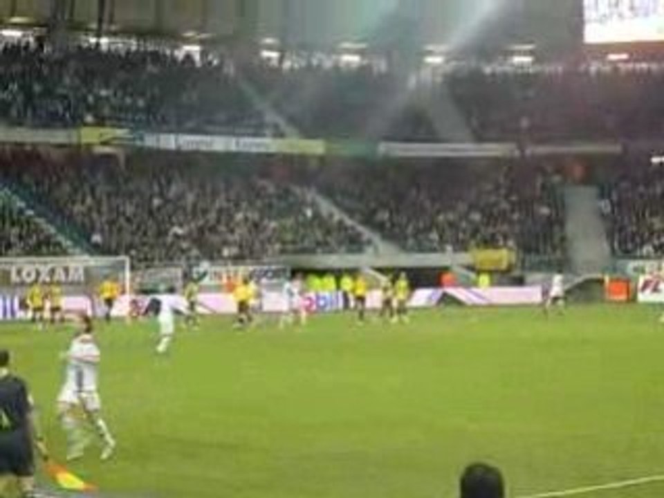 But de Zerka au match sochaux/nancy...