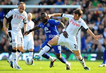 Everton travel to Fulham in the Premier League