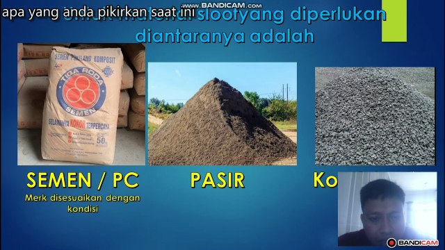 Cara menghitung volume & material sloof untuk rumah ukuran 6x6