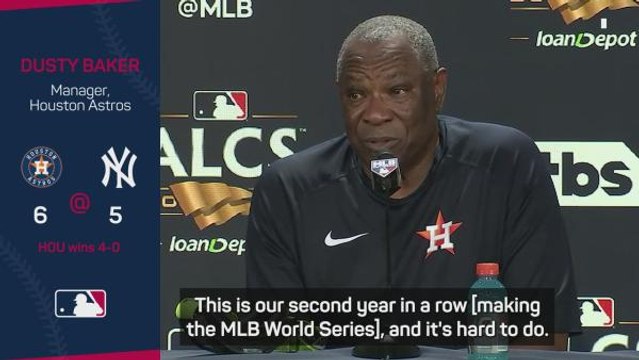 Astros stars 'living the dream' as Houston make consecutive World Series
