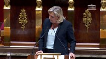 Budget: Marine Le Pen annonce que le RN votera la motion de censure de la Nupes