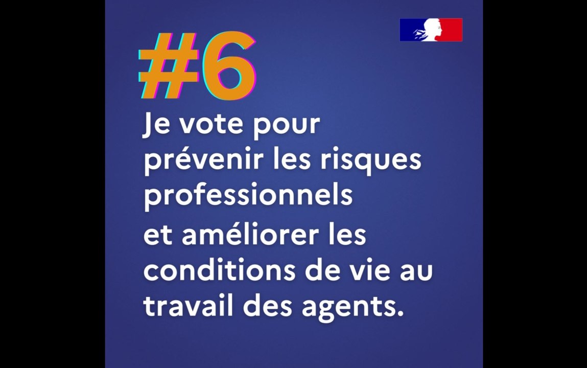 6 bonnes raisons de voter aux élections professionnelles dans la fonction publique 2022 : raison N°6