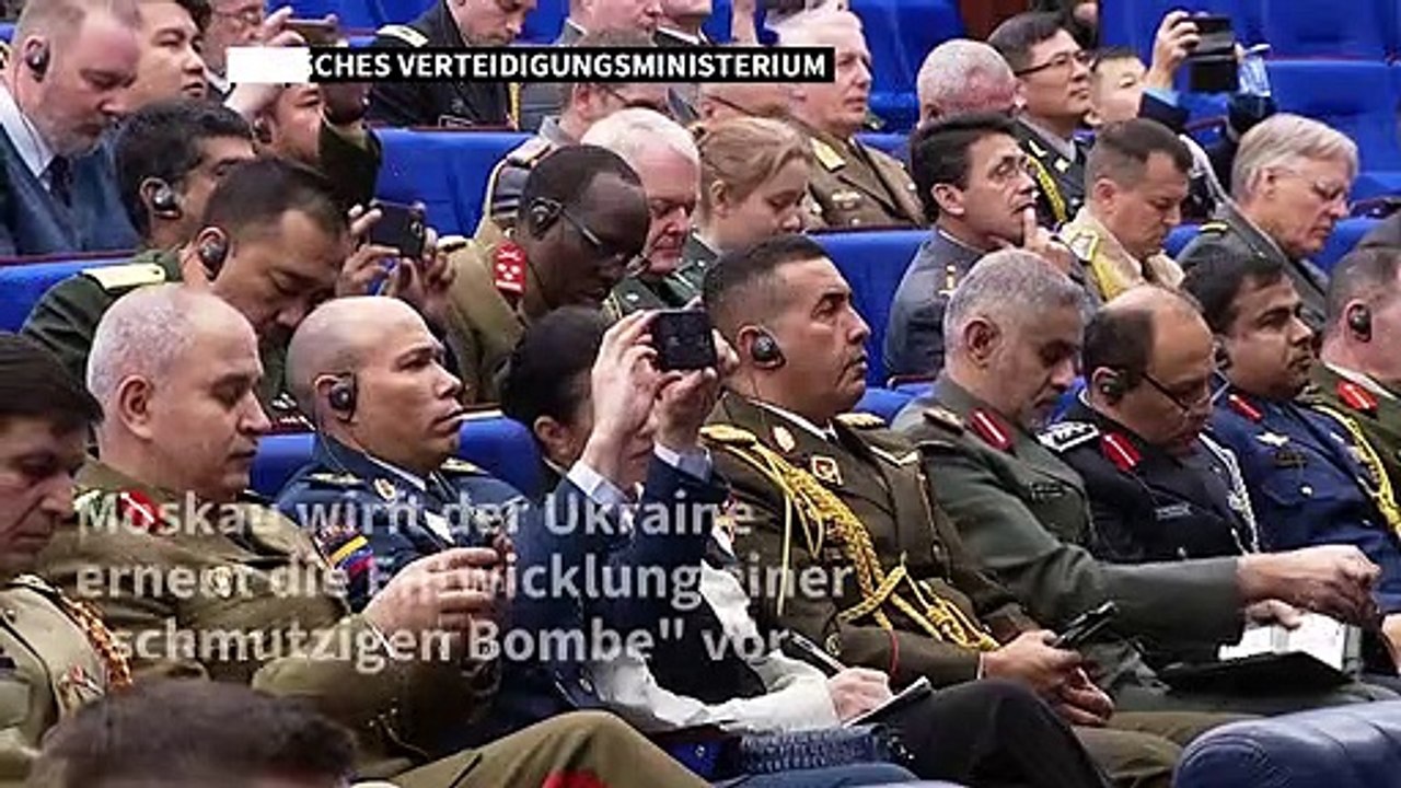 Moskau erneuert Vorwürfe zu 'schmutziger Bombe'