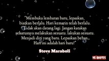 Kata kata bijak dari Steve Maraboli _ Motivasi untuk kehidupan
