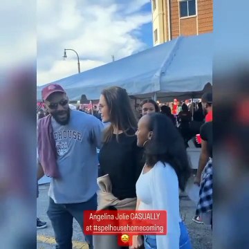 Angelina Jolie en el Spelman College