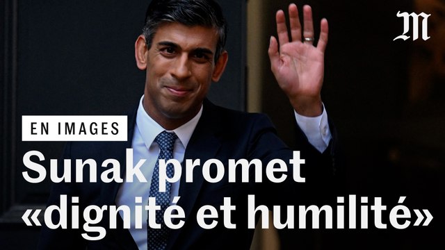 Rishi Sunak, nouveau premier ministre britannique, « travaillera jour et nuit pour le peuple britannique »